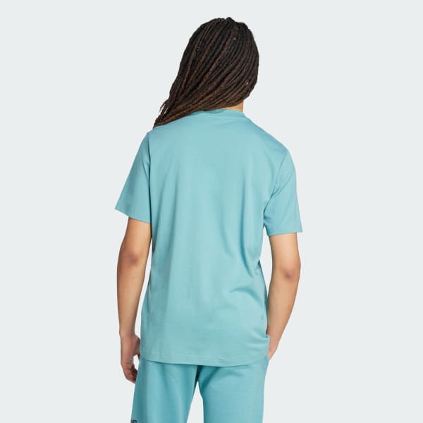 Turquesa Playera Essentials Linear Single Jersey