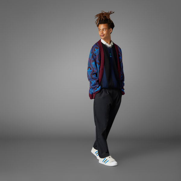 Black Rolling Links Chino Golf Trousers