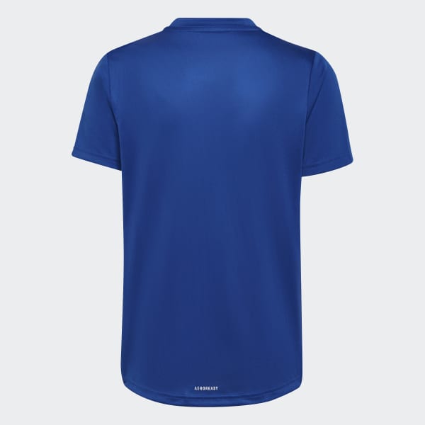 Bleu T-shirt adidas Designed To Move Big Logo