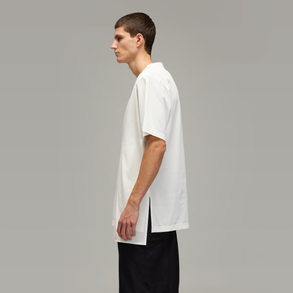 White Y-3 Premium Short Sleeve Tee