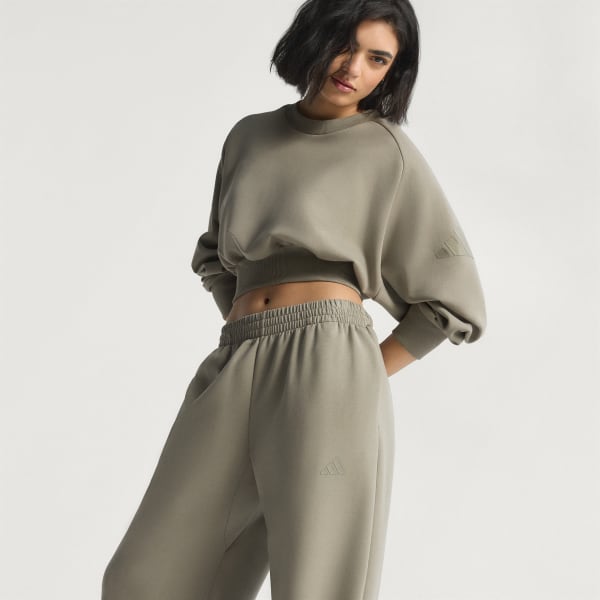 Green Soft Lux Loose Pant