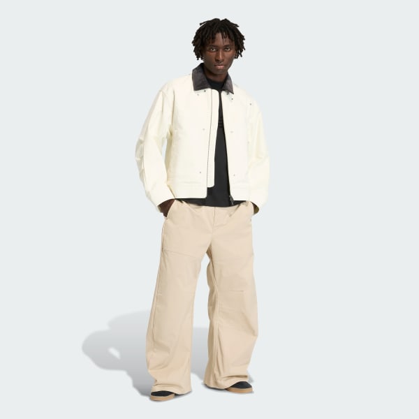 Beige PREMIUM ESSENTIALS BOMBER JACKET