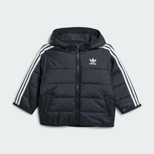 Black adidas jacket junior outlet