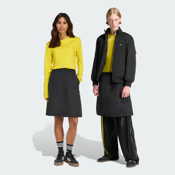 Black UNISEX LAYER SKIRT