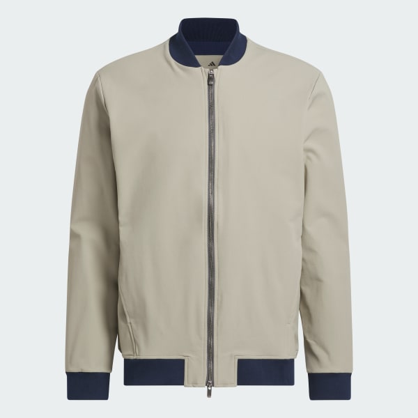 beige Ultimate365 Elevated Full-Zip Jacket