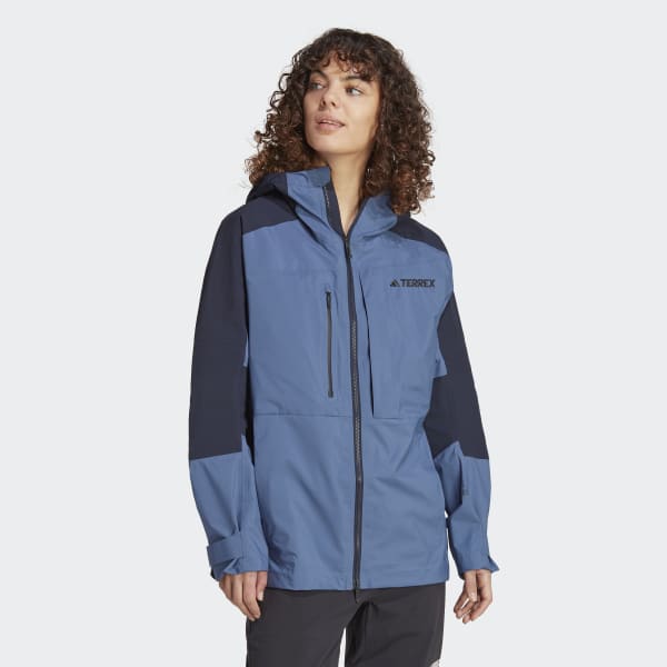adidas TERREX Xploric RAIN.RDY Hiking Jacket - Blue | Women's Hiking |  adidas US