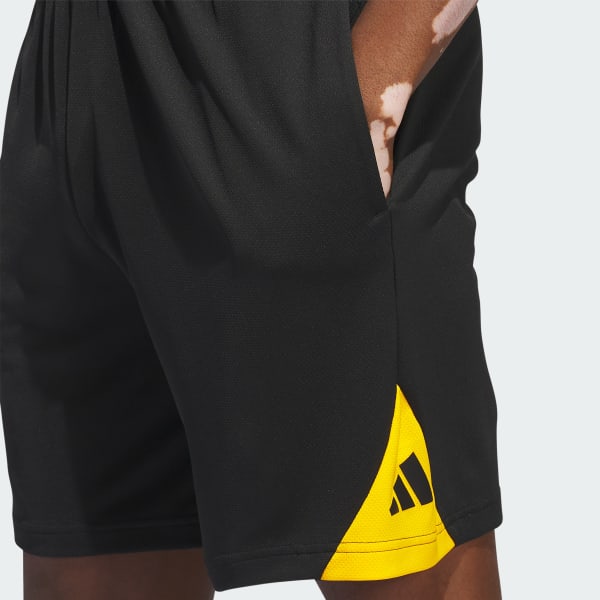 adidas Basketball Badge of Sport Shorts - Black | Free