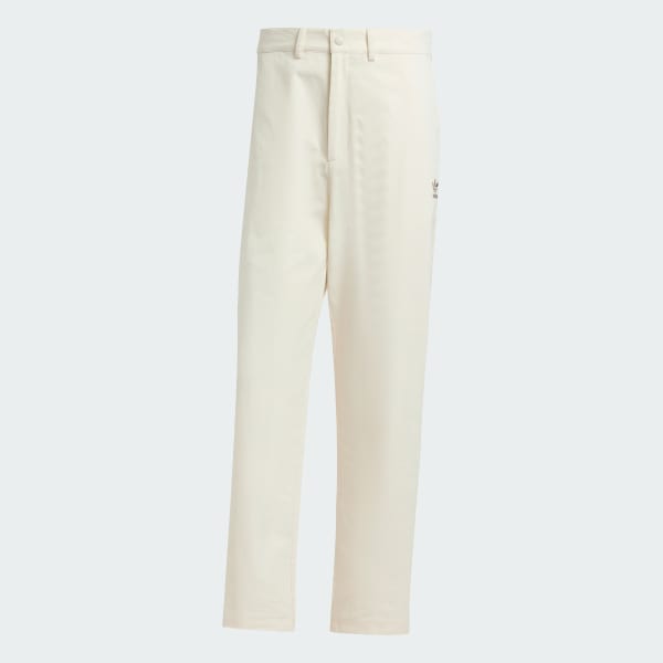 White Trefoil Essentials Chinos