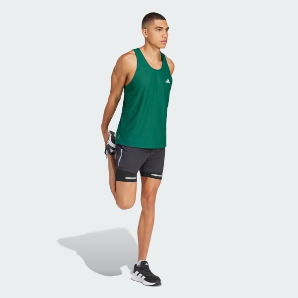 Verde Playera sin Mangas Own The Run