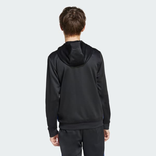 Black Tiro 25 Essentials Sweat Hoodie Kids