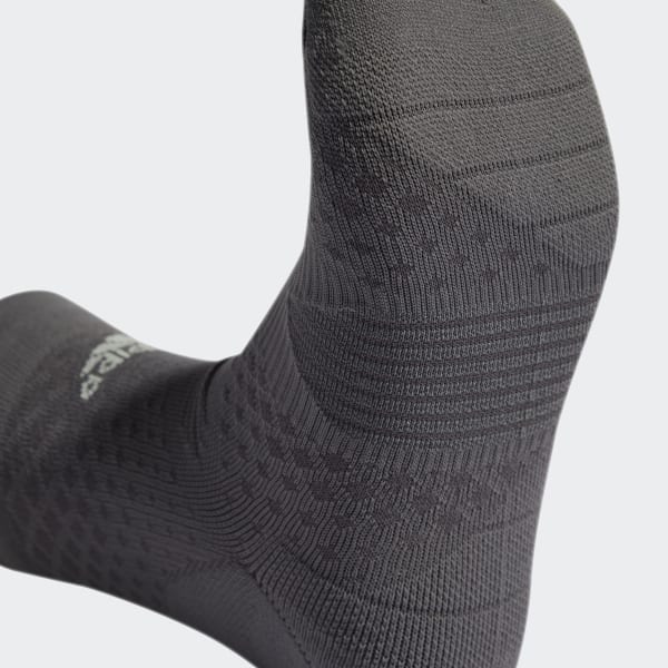 Grey adidas 4D Quarter Socks IF927