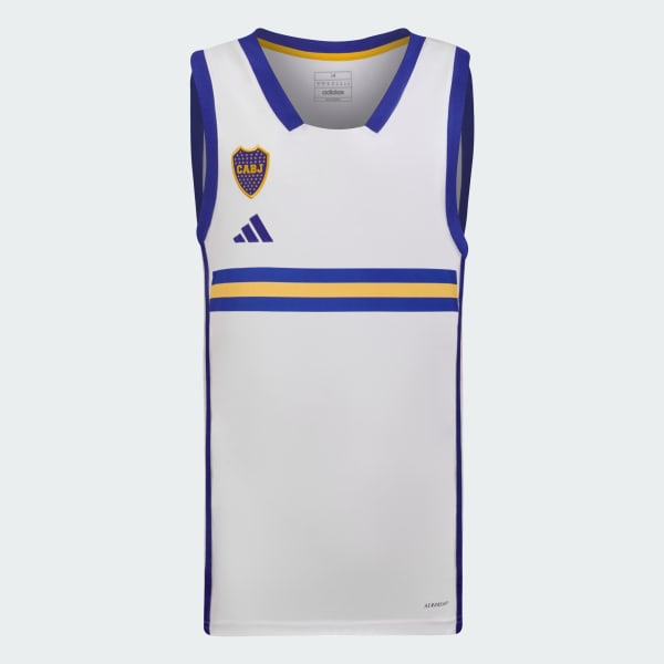 Blanco Camiseta de Básquet Alternativa de Boca Juniors 24/25
