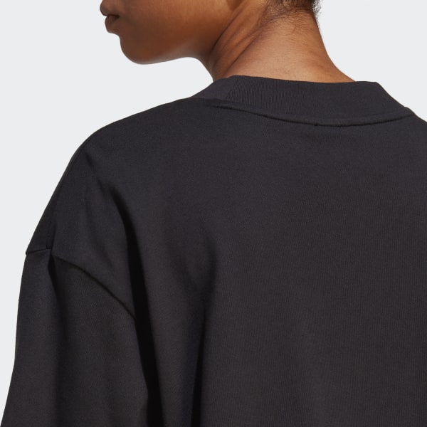 zwart Future Icons Badge of Sport Boyfriend T-shirt