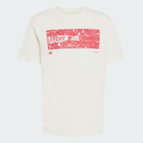 Blanco POLERA GRAPHIC STADIUM FANS