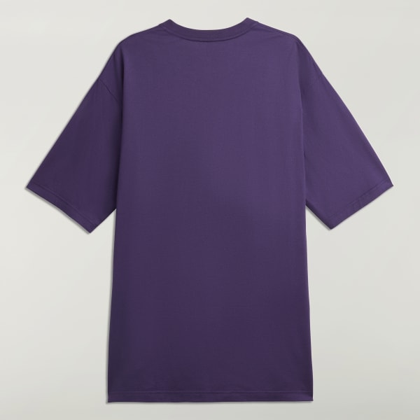 adidas Y-3 Boxy Short Sleeve Tee - Purple | Free Shipping