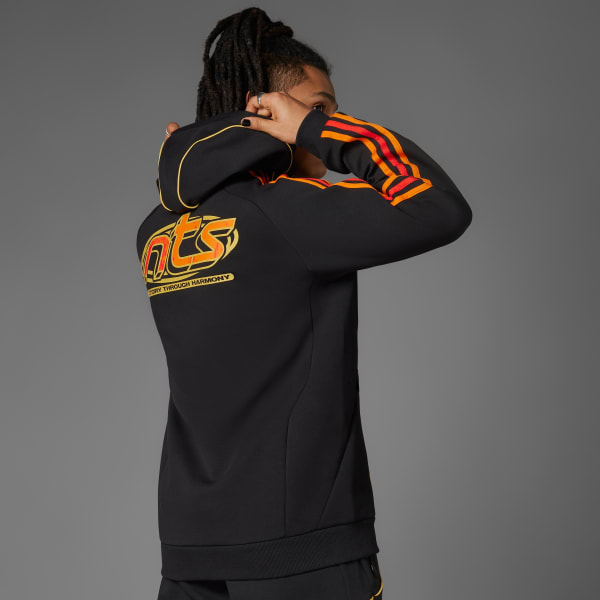 Svart Arsenal x NTS UBP Doubleknit Hettegenser