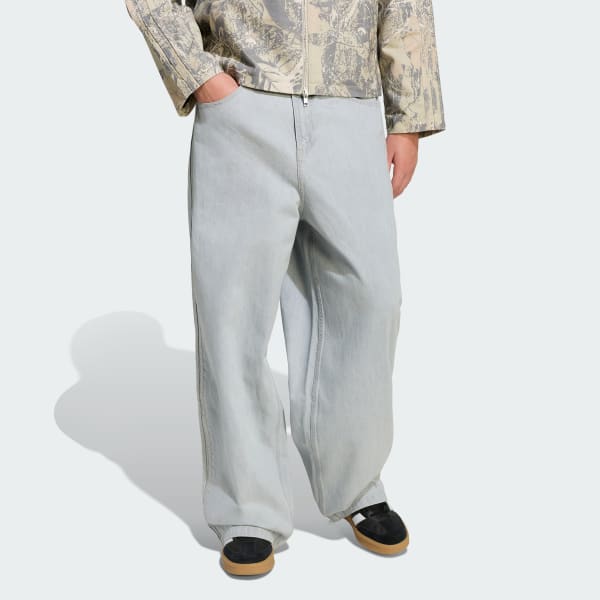 Azul JEANS SKATER 90S ALTERNATIVE SPORTS PIERNA ANCHA