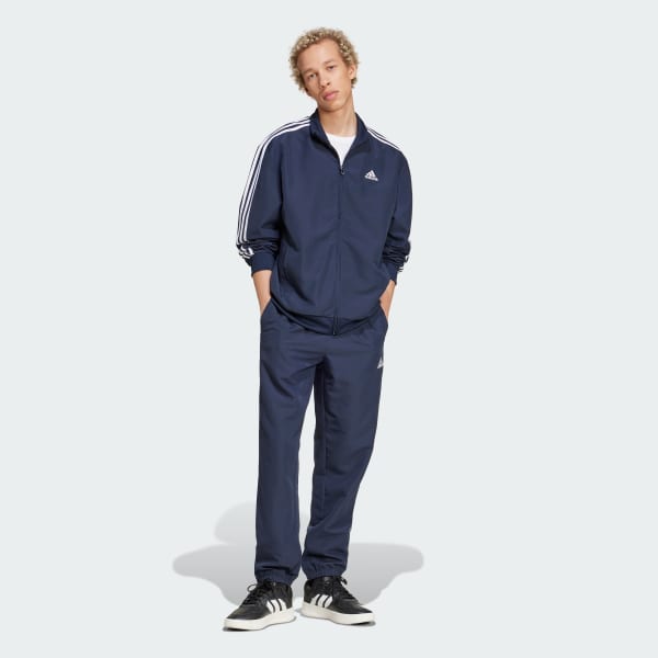 Blue 3-Stripes Woven Track Suit