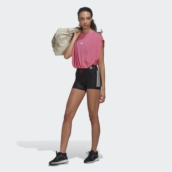 cerná Legíny Hyperglam 3-Stripes Short VK278