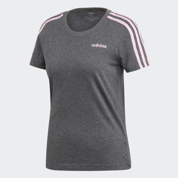 สีเทา เสื้อยืด Essentials 3-Stripes