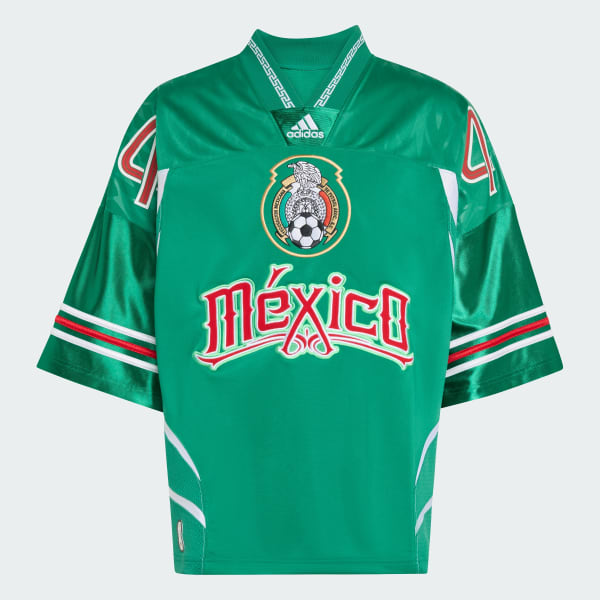 Green BRINGBACKS REMIXED MEXICO Jersey