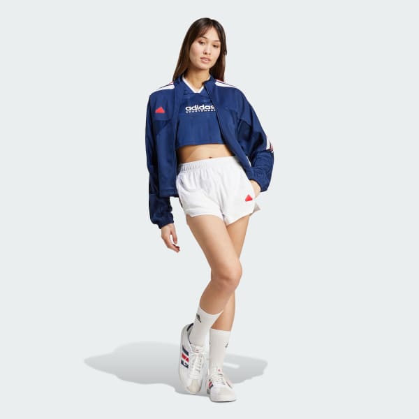 Bla Tiro Cut 3-Stripes Crop trøje