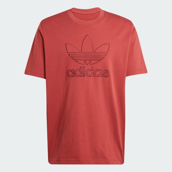 Rojo Polo Adicolor Outline Trefoil