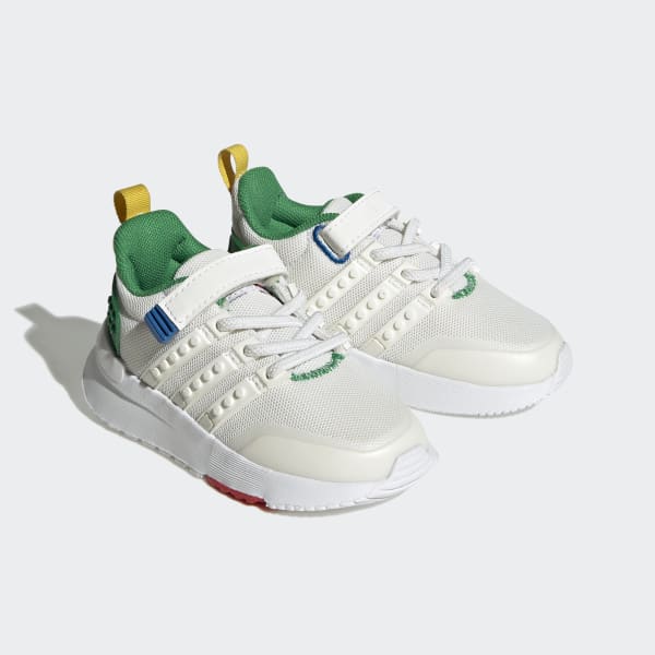 Vit adidas x LEGO® Racer TR21 Elastic Lace and Top Strap Shoes