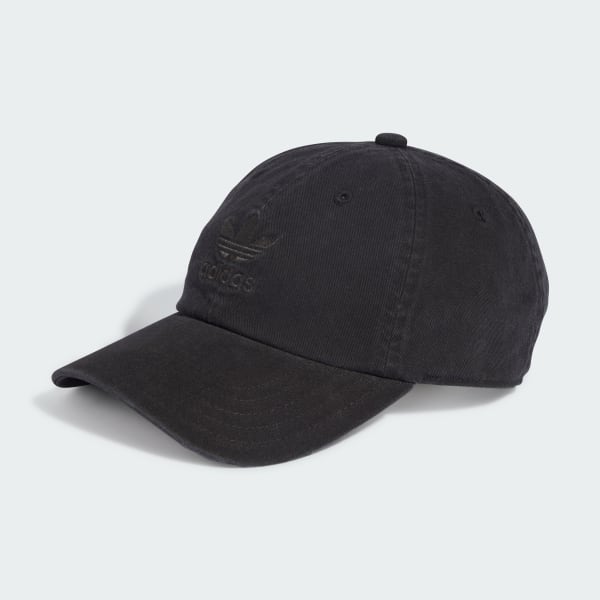 adidas Adicolor Classics Trefoil Stonewashed Baseball Hat - Black | Unisex  Lifestyle | adidas US