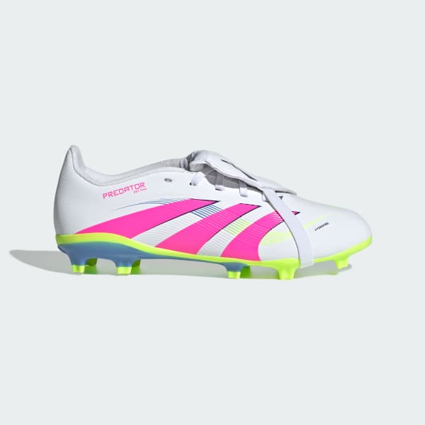 bílá Kopačky Predator League Fold-Over Tongue Firm Ground Kids