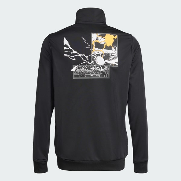 Black All Blacks x Marvel Track Top Kids