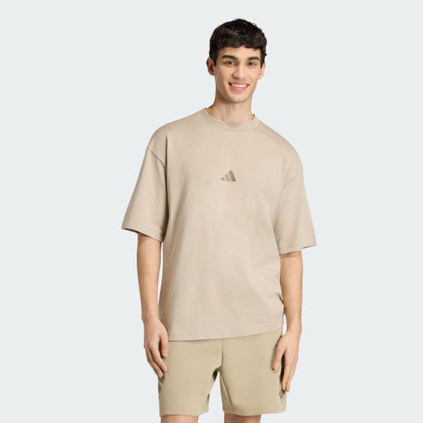 Brown Future Icons Small Logo Tee