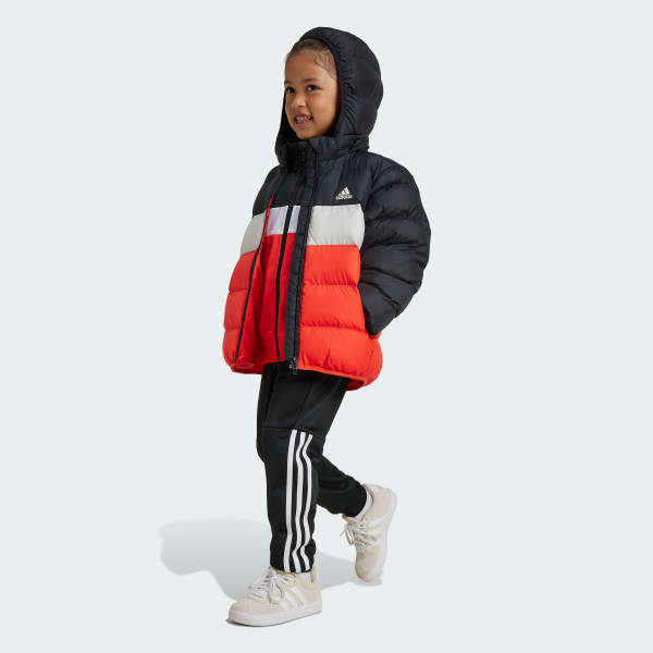 Black Synthetic Down Jacket