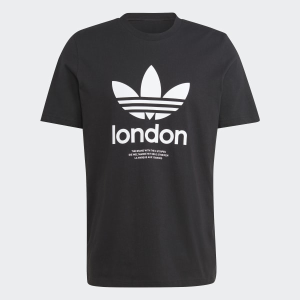 Svart Icone London City Originals Tee