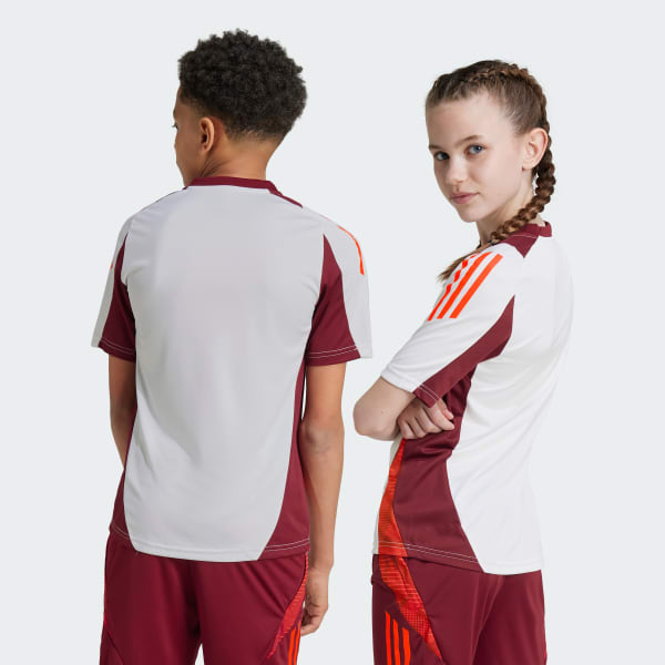 Bianco Maglia da allenamento Tiro 24 Competition Junior AS Roma