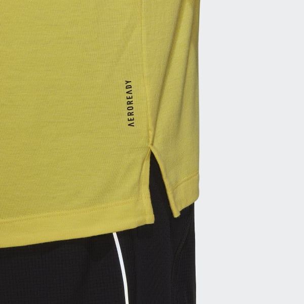 Yellow Train Icons 3-Bar Training Tee DVX14