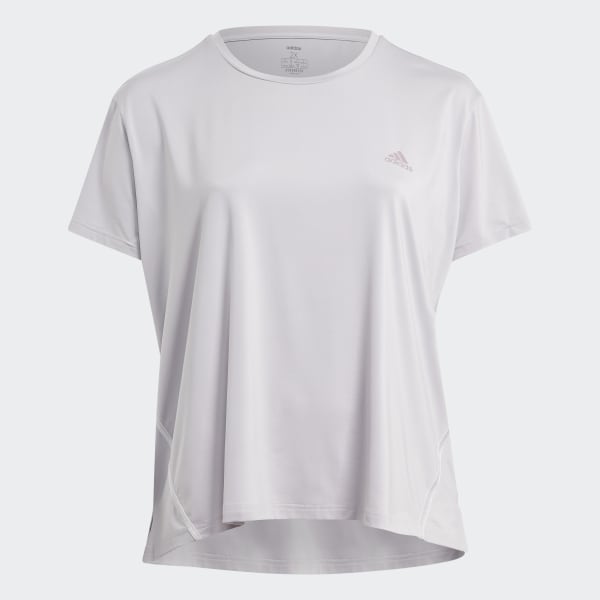Cinzento T-shirt Glam-On (Plus Size) IYN86