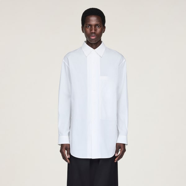 Blanc Chemise coton sporty Y-3