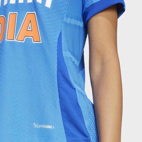 adidas India Cricket One Day International Jersey - Blue