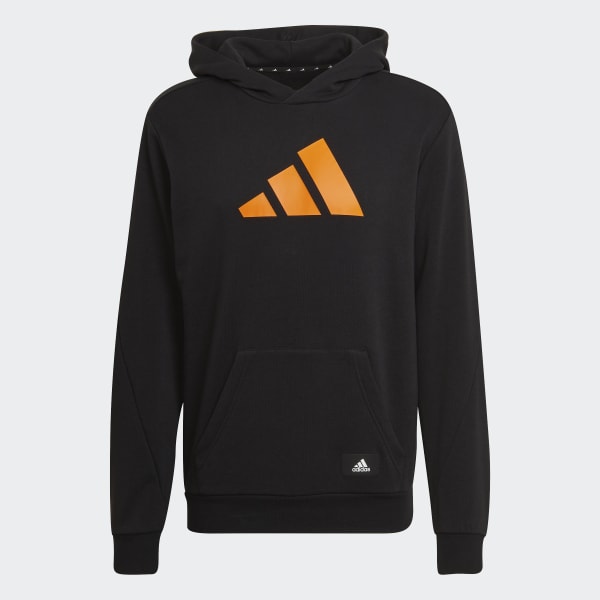 Negro Sudadera con Gorro Future Icons