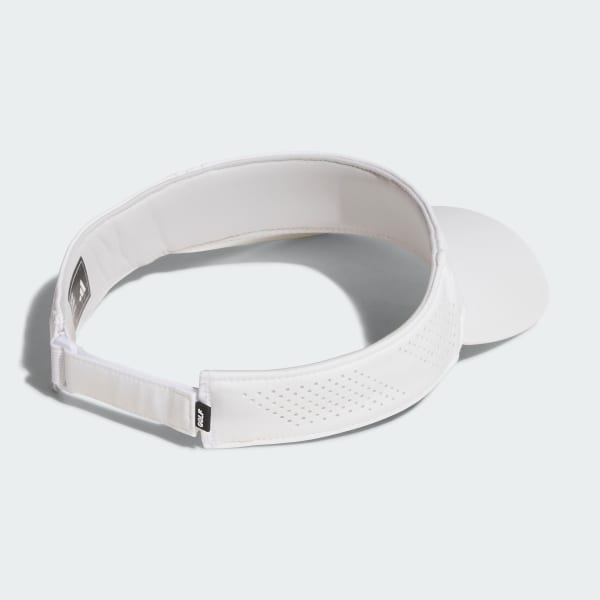 White 메탈 로고 바이저