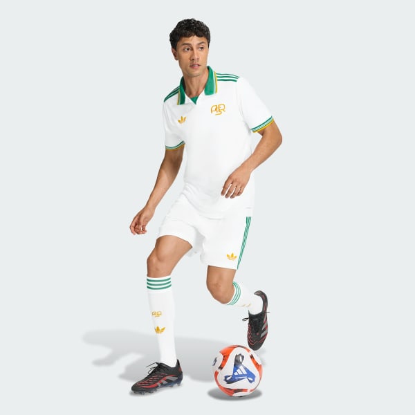 Branco Calções do Terceiro Equipamento 25/26 da AS Roma