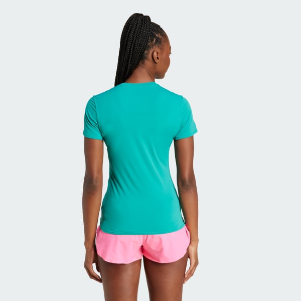 Πράσινο Adizero Essentials Running Tee
