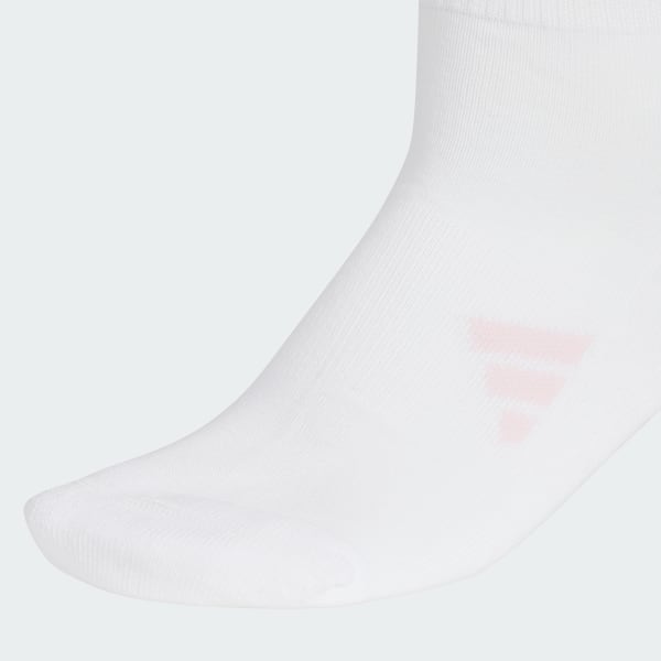 White 3-Stripes Crew Socks