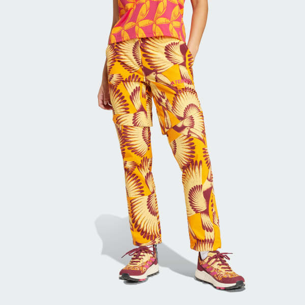 Amarillo Pantalón Terrex FARM Rio Multi Zip-Off