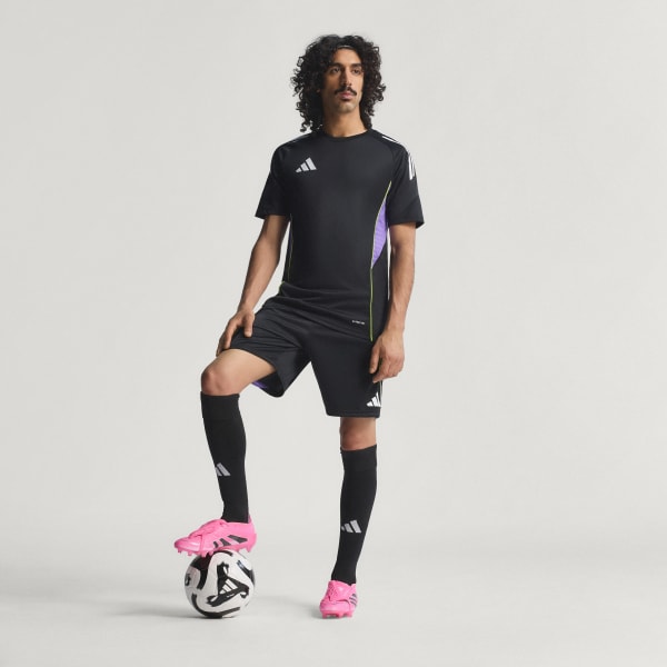 Pink PREDATOR ELITE Fold-Over Tongue Firm Ground Beckham fodboldstøvler