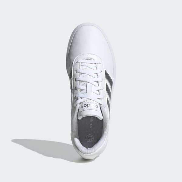 White Court Platform Shoes