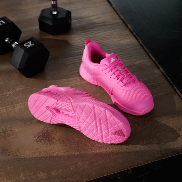Pink Dropset 3 strength training shoes