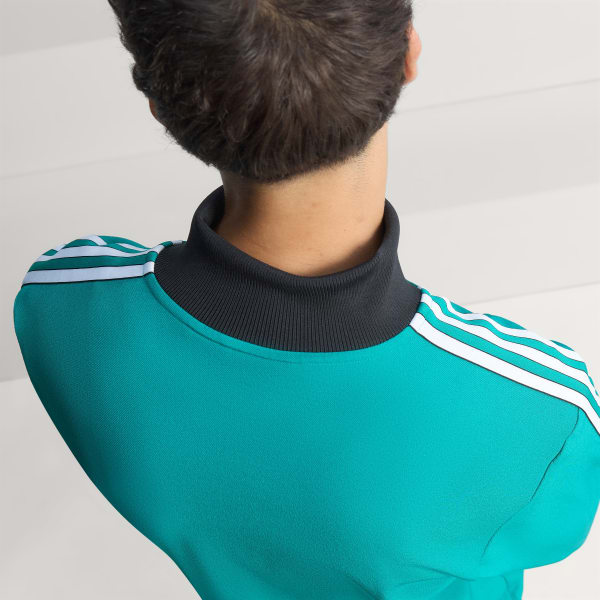 adidas Liverpool FC Terrace Icons Track Top - Green | Free