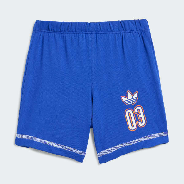 Grey Short Tee Set Kids